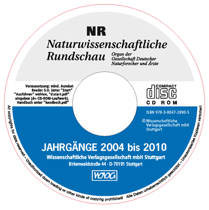 Naturwissenschaftliche Rundschau CD-ROM