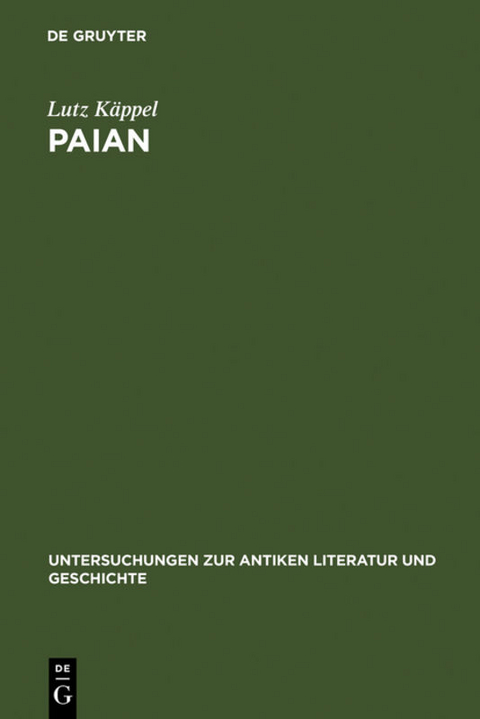 Paian - Lutz Käppel