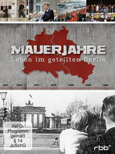 Mauerjahre - Leben im geteilten Berlin, 1 DVD