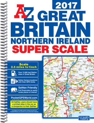 Great Britain Super Scale Road Atlas