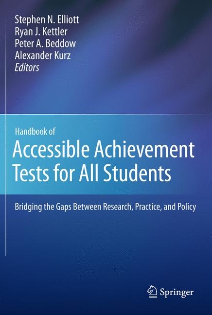 Handbook of Accessible Achievement Tests for All Students - 