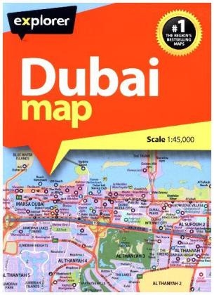 Dubai Map -  Explorer Publishing and Distribution