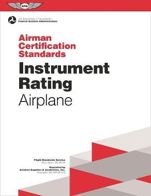 Instrument Rating Airman Certification Standards - Airplane - (N/A) Federal Aviation Administration (Faa)