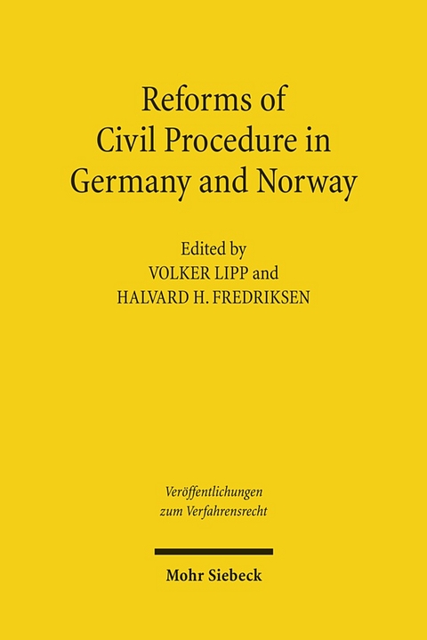 Reforms of Civil Procedure in Germany and Norway - 