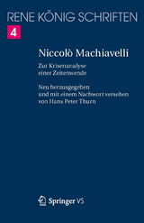 Niccolò Machiavelli - René König