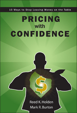 Pricing with Confidence - Reed K. Holden, Mark Burton