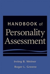 Handbook of Personality Assessment - Irving B. Weiner, Roger L. Greene