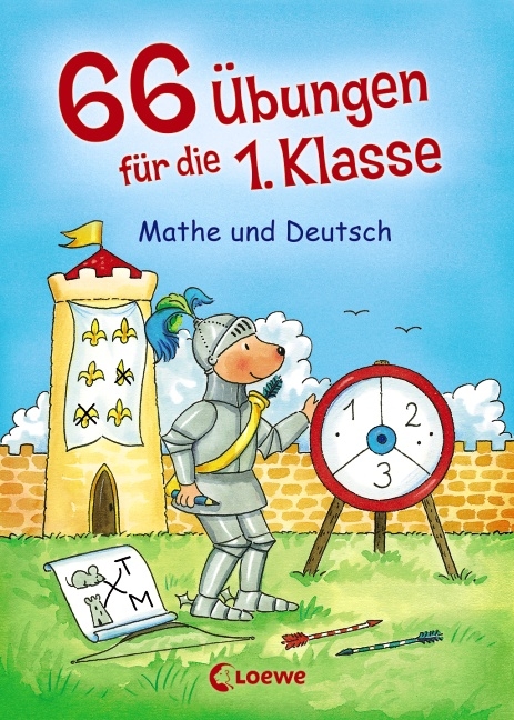 66 Übungen für die 1. Klasse - Mathe und Deutsch