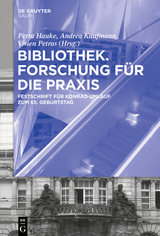 Bibliothek – Forschung für die Praxis - 