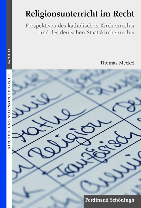 Religionsunterricht im Recht - Thomas Meckel