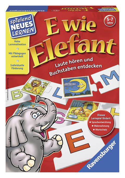 E wie Elefant