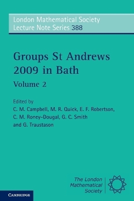 Groups St Andrews 2009 in Bath: Volume 2 - 