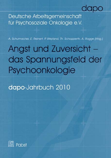 Angst und Zuversicht - das Spannungsfeld der Psychoonkologie - 