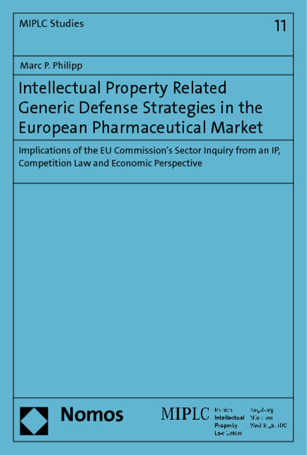 in the European Pharmaceutical Market - Marc P. Philipp