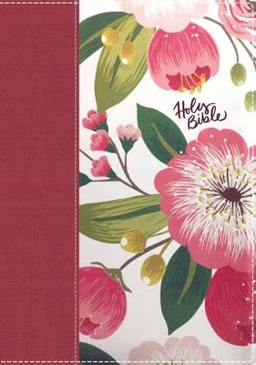 NKJV, The Woman's Study Bible, Cloth over Board, Pink Floral, Red Letter, Full-Color Edition, Thumb Indexed