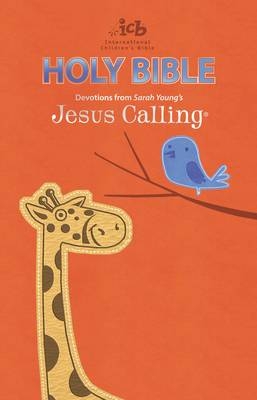 ICB, Jesus Calling Bible for Children, Leathersoft, Orange - Sarah Young