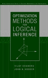 Optimization Methods for Logical Inference - Vijay Chandru, John Hooker