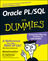 Oracle PL / SQL For Dummies - Michael Rosenblum, Paul Dorsey