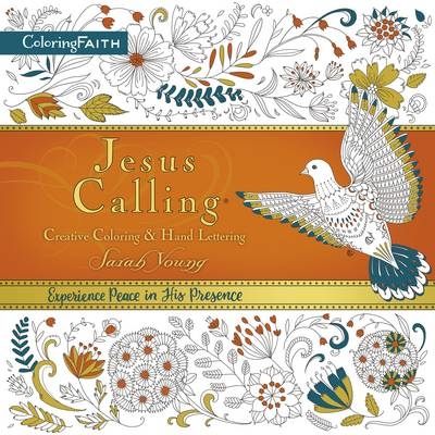 Jesus Calling Adult Coloring Book:  Creative Coloring and   Hand Lettering - Sarah Young