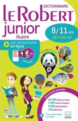 Le Robert Junior Illustre + Son Dictionnaire en Ligne : With Free Internet Access