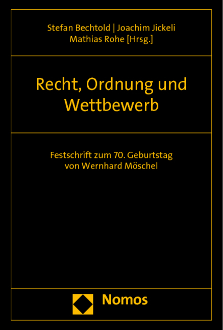 Recht, Ordnung und Wettbewerb - 