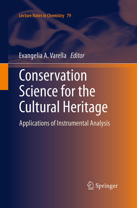 Conservation Science for the Cultural Heritage - 