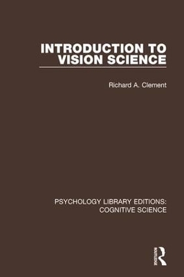 Introduction to Vision Science - Richard A. Clement