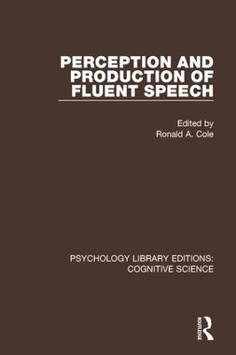 Perception and Production of Fluent Speech - 