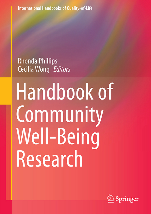 Handbook of Community Well-Being Research - 