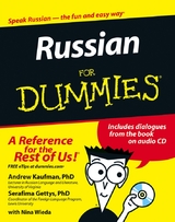 Russian For Dummies - Andrew D. Kaufman, Serafima Gettys, Nina Wieda