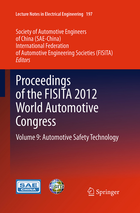 Proceedings of the FISITA 2012 World Automotive Congress