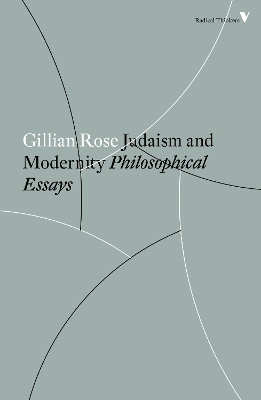 Judaism and Modernity - Gillian Rose