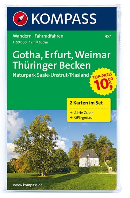 Gotha - Erfurt - Weimar - Thüringer Becken - Naturpark Saale-Unstrut-Triasland - 