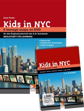 Kids in NYC, DVD-Package mit DVD und Begleitheft für Lehrende - Günter Gerngross, Herbert Puchta, Anne Preier