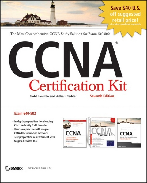 CCNA Cisco Certified Network Associate Certification Kit (640-802) Set - Todd Lammle, William Tedder