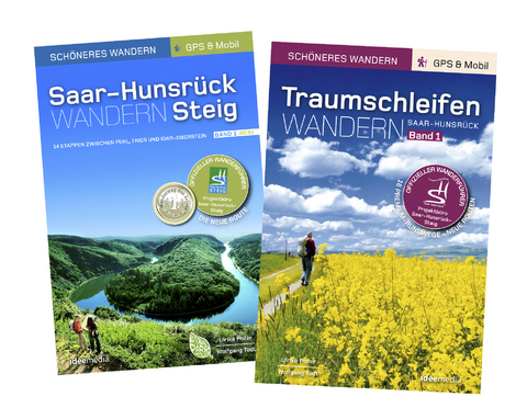 Hunsrück-Wander-Set/Saar-Hunsrück-Steig Band 1 West & Traumschleifen Band 1. Premium-Wandern auf Deutschlands schönsten Wegen zwischen Saar, Mosel und Rhein. Mit GPS-Daten, Karten und Höhenprofilen. - Ulrike Poller, Wolfgang Todt