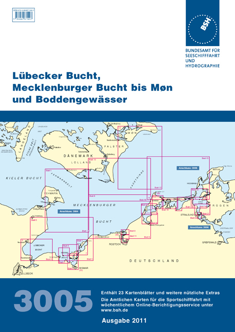 Lübecker Bucht, Mecklenburger Bucht bis Møn und Boddengewässer