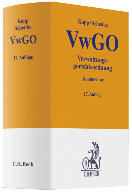 Verwaltungsgerichtsordnung - Ferdinand O. Kopp, Wolf-Rüdiger Schenke, Ralf Peter Schenke