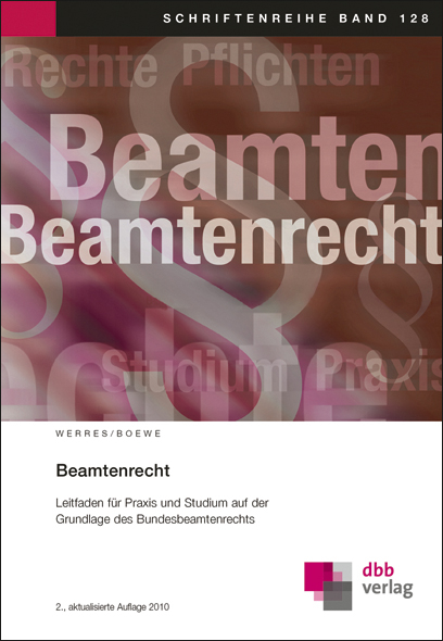 Beamtenrecht - Stefan Werres, Marius Boewe