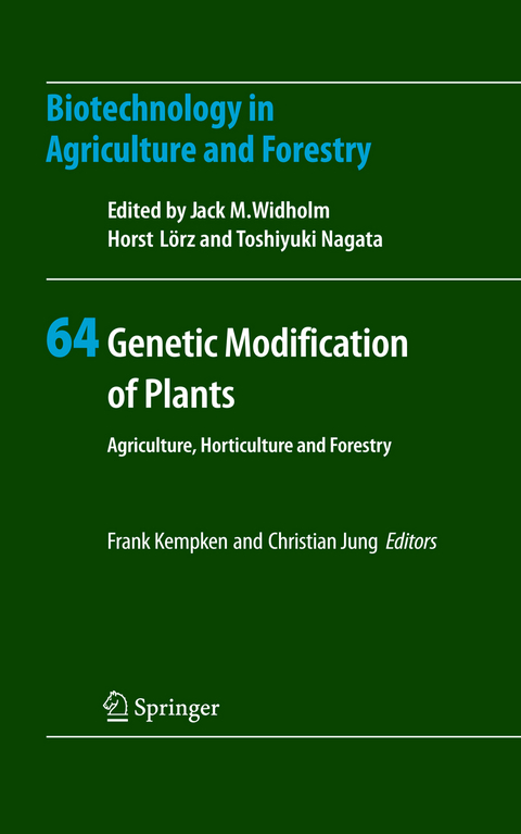 Genetic Modification of Plants - 