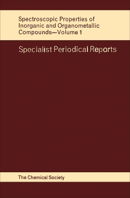 Spectroscopic Properties of Inorganic and Organometallic Compounds - 