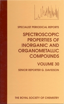 Spectroscopic Properties of Inorganic and Organometallic Compounds - 