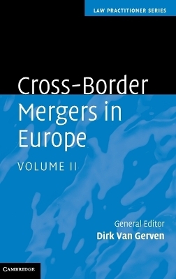 Cross-Border Mergers in Europe - 