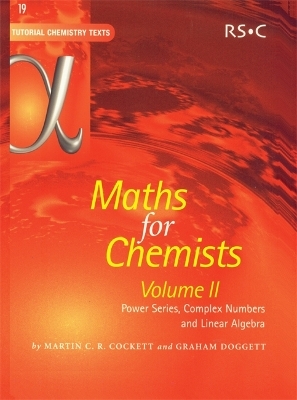 Maths for Chemists - Martin Cockett, Graham Doggett