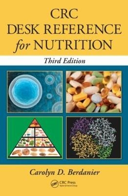 CRC Desk Reference for Nutrition - Carolyn D. Berdanier