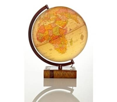 The Tennyson Bookbase Illuminated Globe