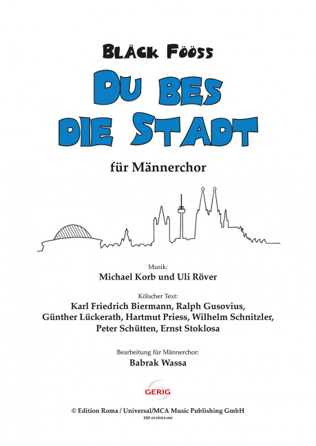 Du bes die Stadt - 