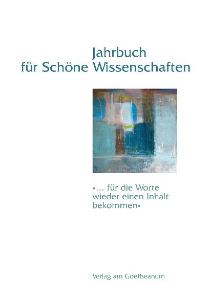 Jahrbuch für Schöne Wissenschaften, Band 3 - 