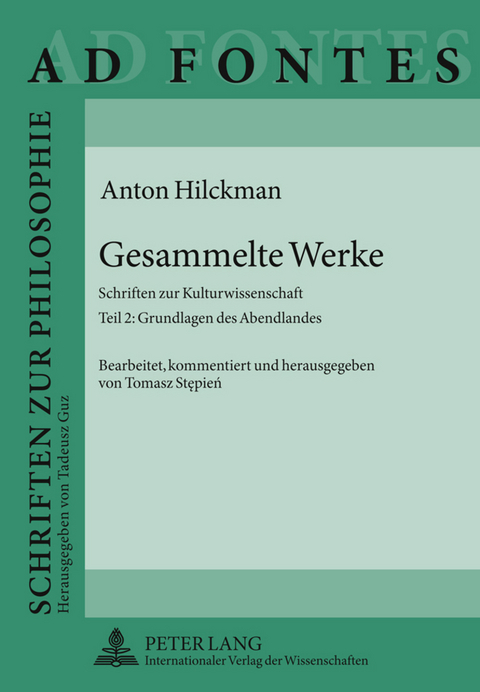 Gesammelte Werke - Tomasz Stepien