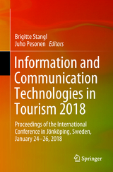 Information and Communication Technologies in Tourism 2018 - 